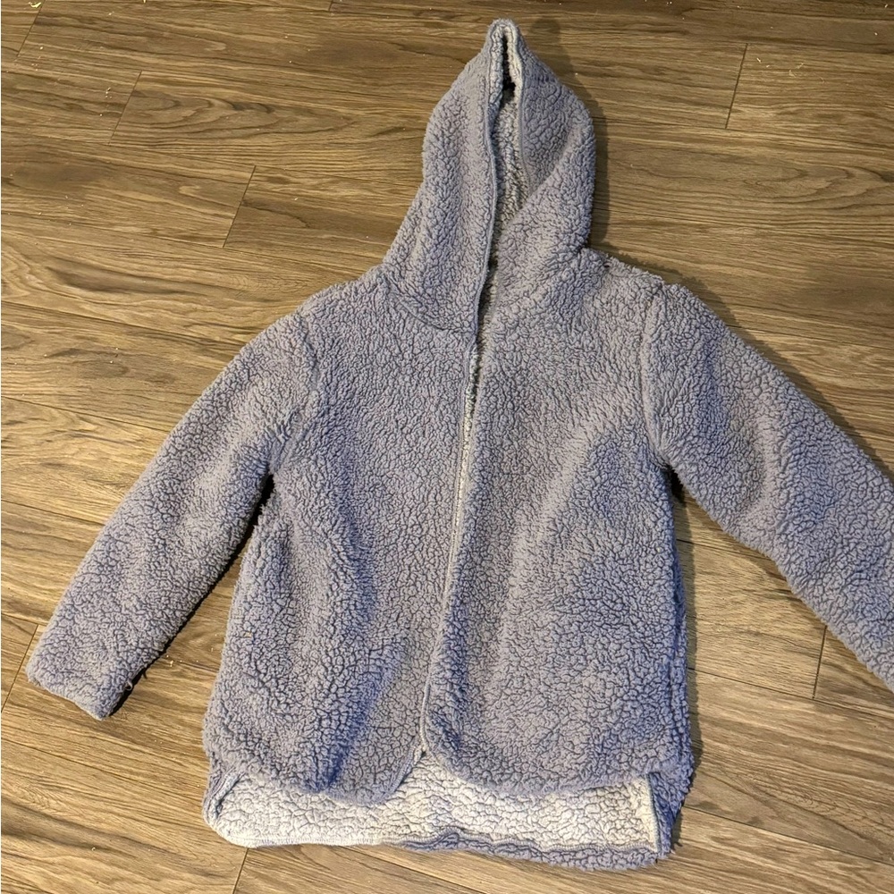Urban outfitters cute purple teddy bear jacket